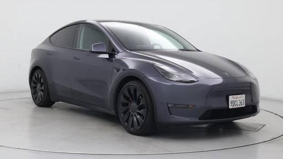 TESLA MODEL Y 2022 7SAYGDEF6NF565366 image